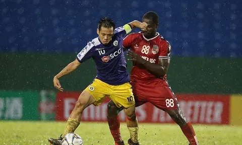 'Hattrick' thắng B.Bình Dương, Hà Nội khẳng định vị thế số 1 bóng đá VN