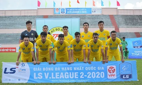 CLB Tây Ninh xin rút lui khỏi sân chơi Hạng Nhất sau 15 năm