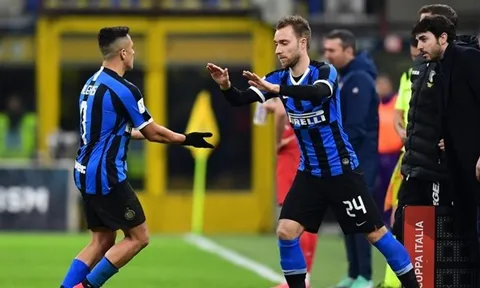 Có Eriksen và Alexis Sanchez, Inter Milan ra sân với đội hình nào?