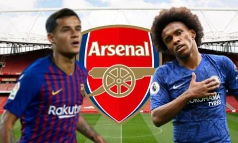 Có Willian & Coutinho, đội hình Arsenal đáng gờm ra sao?