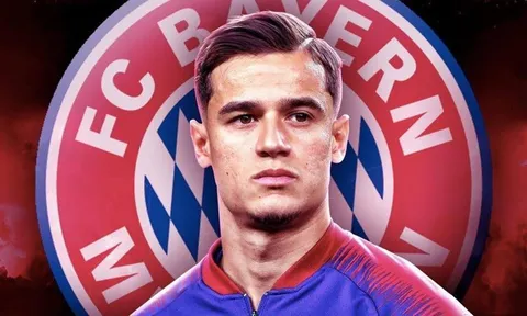 Coutinho tiếp quản số áo huyền thoại của "người Hà Lan bay" tại Bayern Munich
