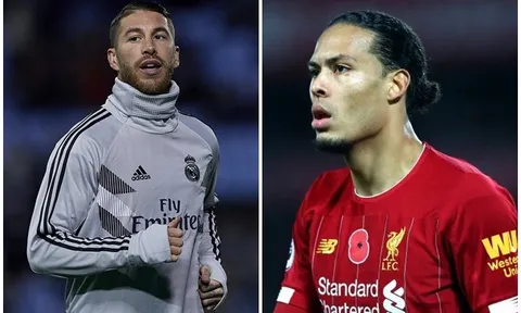 'Cực chất' với đội hình toàn trung vệ: 'Trung phong' Van Dijk, Ramos đá ở đâu?