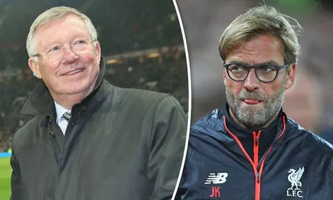 Cùng ảnh hưởng bởi "bão chấn thương", Sir Alex vẫn trên Klopp 1 bậc về khả năng xoay chuyển