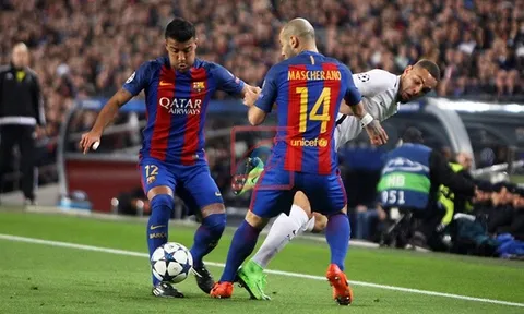 Cuộc lội ngược dòng vĩ đại giữa Barca và PSG ở một thế giới khác