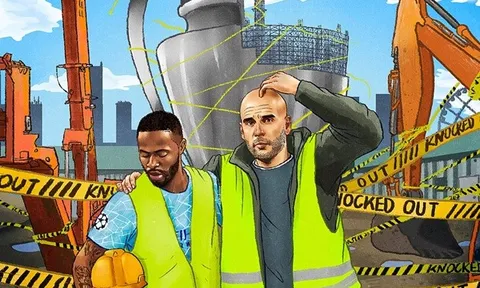 Cười té ghế với loạt ảnh chế Man City bị loại
