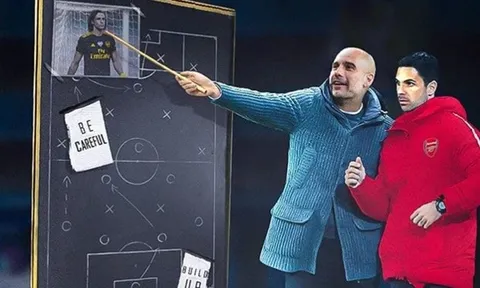 Cười té ghế với loạt ảnh chế Man City đè bẹp Arsenal