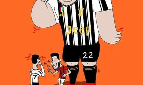 Cười té khói với loạt ảnh chế Juve thắng AC Milan