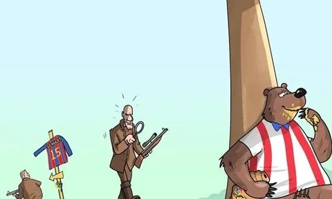 Cười té khói với loạt ảnh chế La Liga