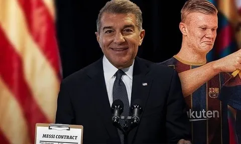 Cười té khói với loạt ảnh chế Laporta trở thành chủ tịch Barca