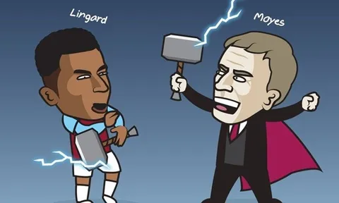 Cười té khói với loạt ảnh chế Lingard đến West Ham