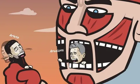 Cười té khói với loạt ảnh chế Man City chiến thắng Arsenal