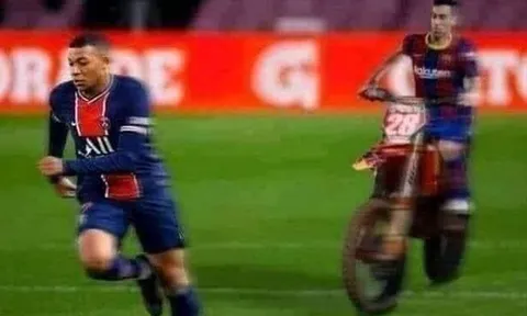 Cười té khói với loạt ảnh chế PSG đại thắng Barca