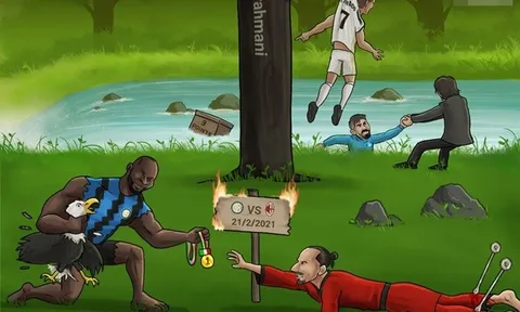 Cười té khói với loạt ảnh chế Serie A