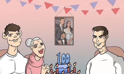 Cười té khói với loạt ảnh chế sinh nhật Ronaldo