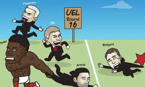 Cười té khói với loạt ảnh chế vòng 1/16 Europa League
