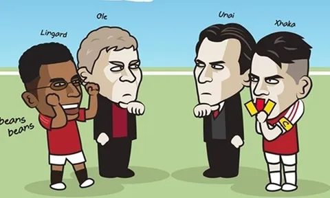 Cười vỡ bụng với loạt ảnh chế Man Utd hòa Arsenal