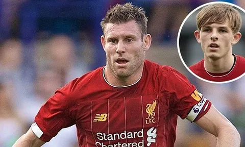 Sao trẻ Liverpool: "Milner ăn mừng còn cuồng nhiệt hơn chúng tôi!"