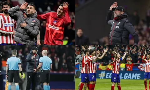 Đả bại nhà ĐKVĐ, sao Atletico "ghẹo" Klopp giận tím người