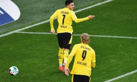 Đá một trận, Sancho lập 2 kỷ lục tại Bundesliga