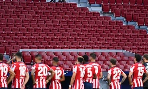Đã rõ 2 cầu thủ nhiễm COVID-19 của Atletico Madrid