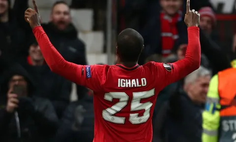 Đã rõ lý do Odion Ighalo lựa chọn số áo 25 tại Man Utd