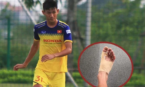 Đã rõ mức độ chấn thương của ứng viên thay thế Đình Trọng ở U22 Việt Nam