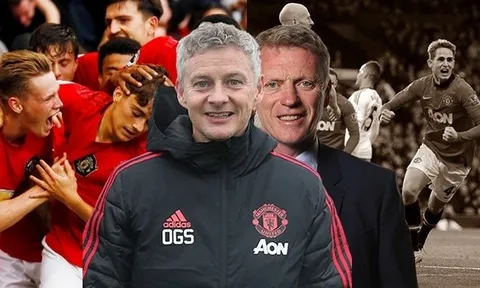 Daniel James càng hay, Solskjaer càng giống... Moyes