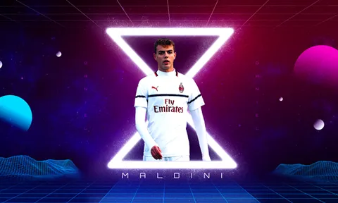 Daniel Maldini và "số mệnh" từ người bố vĩ đại tại AC Milan