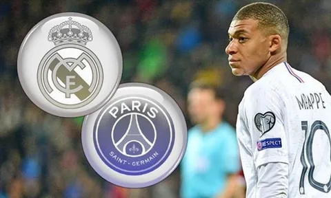 Dập tắt tham vọng của Real, PSG dùng "bao tải tiền" giữ chân Mbappe