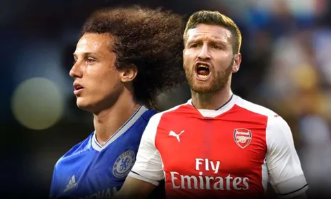David Luiz thay thế Mustafi, phi vụ "điên rồ" của Arsenal
