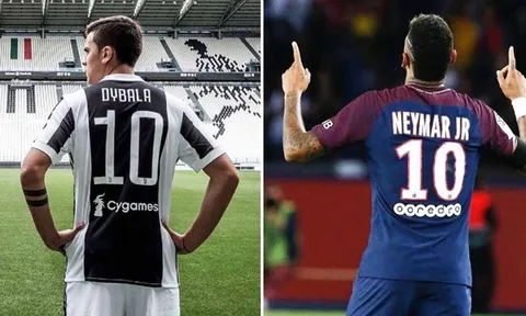 Đẩy đi số 10 bất trị, PSG thèm khát số 10 thất sủng tại thành Turin