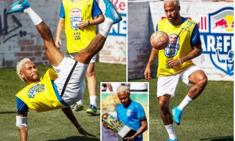 Đây! Hình ảnh lạ mắt của Neymar trước những lời đồn về tương lai
