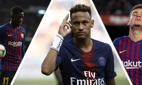 Đề nghị từ PSG: Neymar = 150 triệu euro + Coutinho