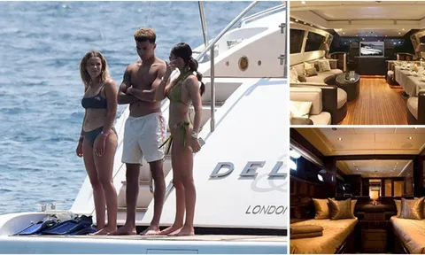 Dele Alli cùng bạn gái bốc lửa thư giãn trên siêu du thuyền đắt đỏ