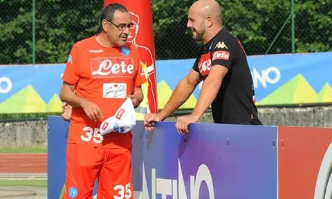 "Tôi rất hạnh phúc với quãng thời gian làm việc cùng Sarri ở Napoli"
