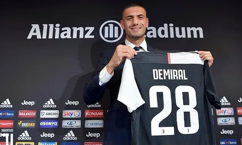 Merih Demiral nói lời xúc động trong ngày ra mắt Juventus