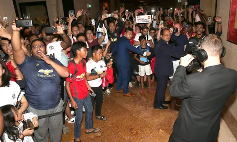 Đến Đông Nam Á, Man Utd được chào đón nhiệt tình hết mức