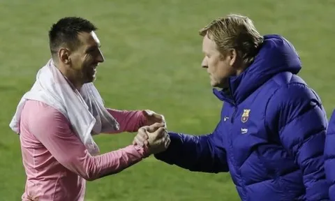 Đến Ronald Koeman cũng không tin Messi ở lại Barcelona