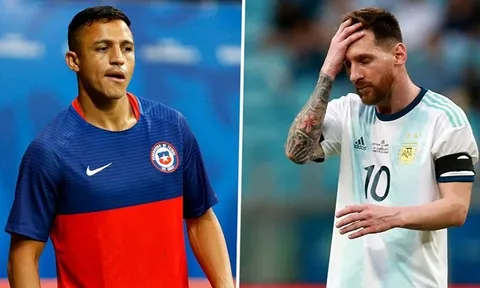 ĐHTB vòng bảng Copa America 2019: Messi "out", Sanchez "in"