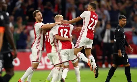 Địa chấn! Ajax hút chết, Champions League vắng bóng 2 'gã khổng lồ'