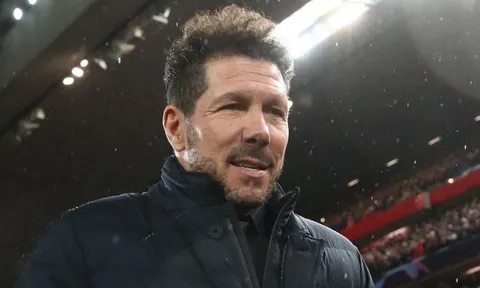 Diego Simeone không những đã hay lại còn quá may