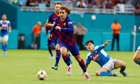 Điểm nhấn Barca 2-1 Napoli: 'Viên ngọc La Masia' tỏa sáng; Đau đầu vì Griezmann