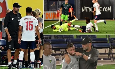 Điểm nhấn Liverpool 2-2 Sporting: Klopp 'trêu ngươi' Man Utd trước thềm đại chiến Man City