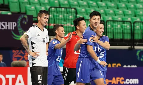 Giải futsal châu Á 2019: Thái Sơn Nam vào tứ kết với 3 trận toàn thắng