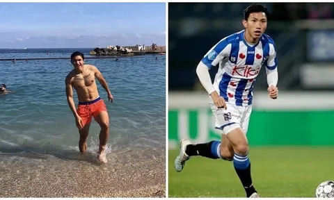 Đoàn Văn Hậu khoe cơ bắp trước khi trở về Việt Nam tái xuất V-League