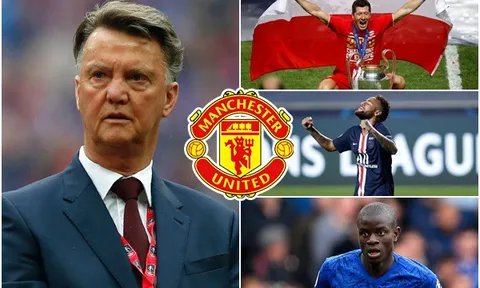 Đội hình "cực phẩm" của Man Utd nếu chiều lòng Van Gaal