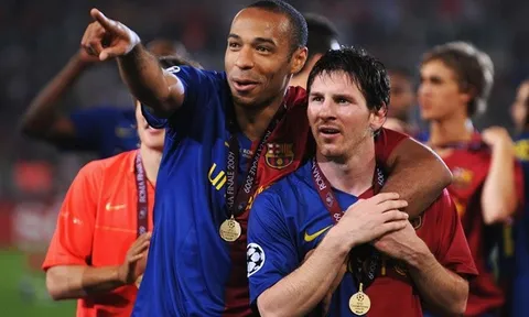 Đội hình hay nhất lịch sử cúp C1 do fan bầu chọn: Messi sát cánh Henry; Hàng thủ 'bá đạo'