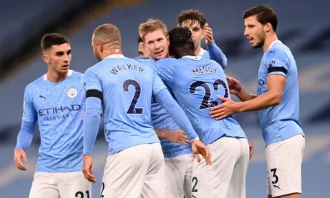 Đội hình Man City đấu Monchengladbach: Đôi cánh người Anh vẫy vùng