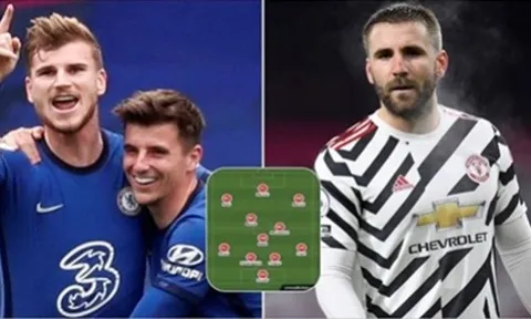 Đội hình những ngôi sao bị đánh giá thấp nhất EPL: Bất ngờ Werner, "siêu hậu vệ" Man Utd góp mặt