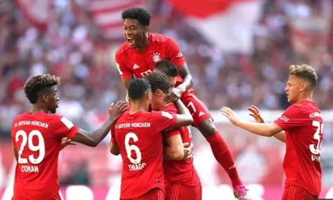 Đội hình tiêu biểu vòng 3 Bundesliga: Bayern thống trị, vắng bóng Dortmund